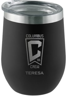 Columbus Crew Personalized Laser Etched 12oz Stemless Wine Tumbler