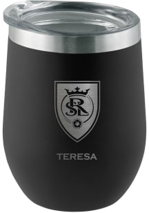 Real Salt Lake Personalized Laser Etched 12oz Stemless Wine Tumbler