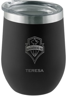 Seattle Sounders FC Personalized Laser Etched 12oz Stemless Wine Tumbler