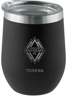 Vancouver Whitecaps FC Personalized Laser Etched 12oz Stemless Wine Tumbler