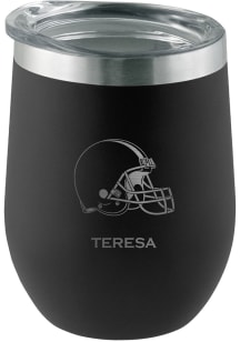 Cleveland Browns Personalized Laser Etched 12oz Stemless Wine Tumbler