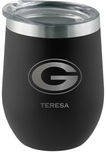 Green Bay Packers Personalized Laser Etched 12oz Stemless Wine Tumbler
