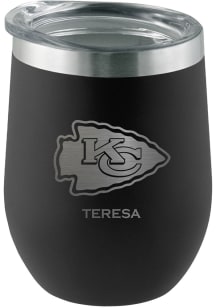 Kansas City Chiefs Personalized Laser Etched 12oz Stemless Wine Tumbler