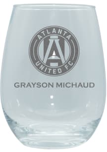 Atlanta United FC Personalized Laser Etched 15oz Stemless Wine Glass