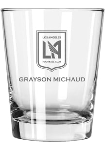Los Angeles FC Personalized Laser Etched 15oz Double Old Fashioned Rock Glass