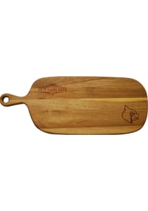 Louisville Cardinals Personalized Acacia Paddle Cutting Board