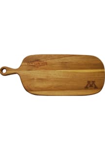 Minnesota Golden Gophers Personalized Acacia Paddle Cutting Board
