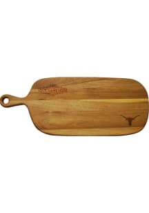 Texas Longhorns Personalized Acacia Paddle Cutting Board