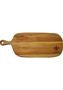 New Orleans Saints Personalized Acacia Paddle Cutting Board
