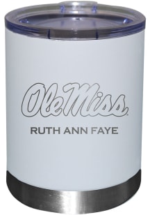 Ole Miss Rebels Personalized Laser Etched 12oz Lowball Tumbler