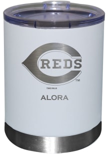 Cincinnati Reds Personalized Laser Etched 12oz Lowball Tumbler