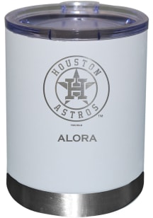 Houston Astros Personalized Laser Etched 12oz Lowball Tumbler