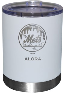 New York Mets Personalized Laser Etched 12oz Lowball Tumbler