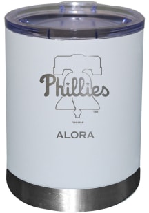 Philadelphia Phillies Personalized Laser Etched 12oz Lowball Tumbler