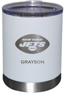 New York Jets Personalized Laser Etched 12oz Lowball Tumbler