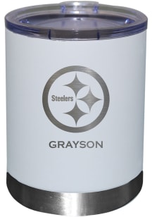 Pittsburgh Steelers Personalized Laser Etched 12oz Lowball Tumbler