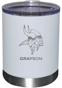 Minnesota Vikings Personalized Laser Etched 12oz Lowball Tumbler
