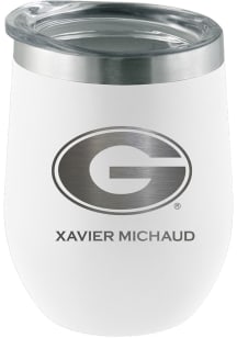 Georgia Bulldogs Personalized Laser Etched 12oz Stemless Wine Tumbler