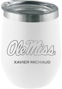 Ole Miss Rebels Personalized Laser Etched 12oz Stemless Wine Tumbler