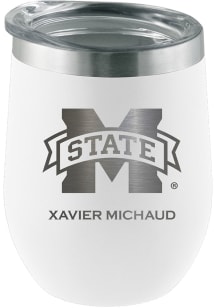 Mississippi State Bulldogs Personalized Laser Etched 12oz Stemless Wine Tumbler