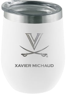 Virginia Cavaliers Personalized Laser Etched 12oz Stemless Wine Tumbler