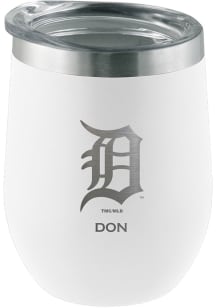 Detroit Tigers Personalized Laser Etched 12oz Stemless Wine Tumbler