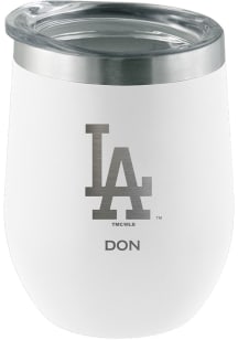 Los Angeles Dodgers Personalized Laser Etched 12oz Stemless Wine Tumbler