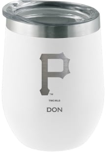 Pittsburgh Pirates Personalized Laser Etched 12oz Stemless Wine Tumbler