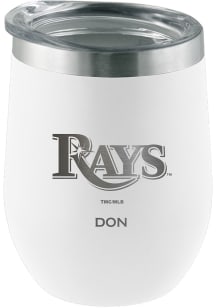 Tampa Bay Rays Personalized Laser Etched 12oz Stemless Wine Tumbler