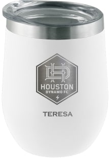 Houston Dynamo Personalized Laser Etched 12oz Stemless Wine Tumbler