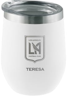 Los Angeles FC Personalized Laser Etched 12oz Stemless Wine Tumbler