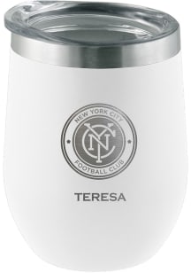 New York City FC Personalized Laser Etched 12oz Stemless Wine Tumbler