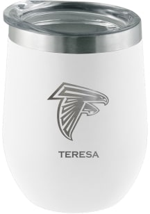 Atlanta Falcons Personalized Laser Etched 12oz Stemless Wine Tumbler