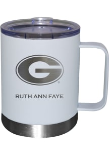 Georgia Bulldogs Personalized Laser Etched 12oz Handle Lowball Tumbler