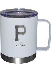 Pittsburgh Pirates Personalized Laser Etched 12oz Handle Lowball Tumbler