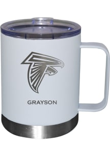 Atlanta Falcons Personalized Laser Etched 12oz Handle Lowball Tumbler