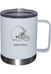 Cleveland Browns Personalized Laser Etched 12oz Lowball Tumbler