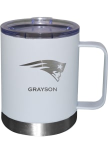 New England Patriots Personalized Laser Etched 12oz Lowball Tumbler