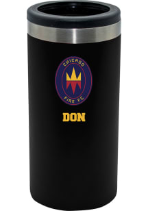 Chicago Fire Personalized 12oz Slim Can Coolie