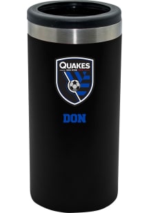 San Jose Earthquakes Personalized 12oz Slim Can Coolie