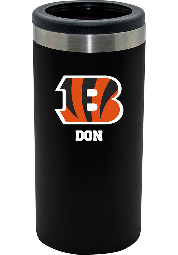 Cincinnati Bengals Personalized 12oz Slim Can Coolie