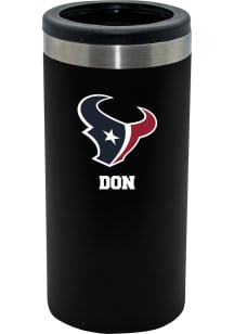 Houston Texans Personalized 12oz Slim Can Coolie