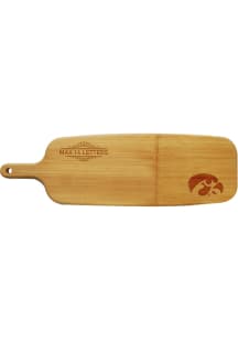 Iowa Hawkeyes Personalized Bamboo Paddle Serving Tray