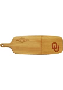 Oklahoma Sooners Personalized Bamboo Paddle Serving Tray