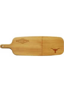Texas Longhorns Personalized Bamboo Paddle Serving Tray