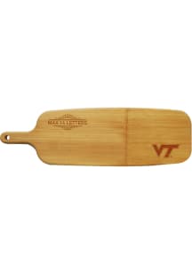 Virginia Tech Hokies Personalized Bamboo Paddle Serving Tray