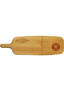 Houston Astros Personalized Bamboo Paddle Serving Tray