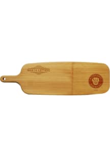 Milwaukee Brewers Personalized Bamboo Paddle Serving Tray