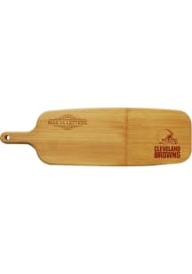 Cleveland Browns Personalized Acacia Wood Paddle Serving Tray
