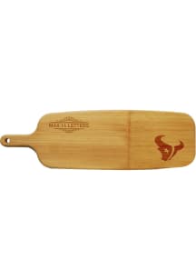 Houston Texans Personalized Acacia Wood Paddle Serving Tray